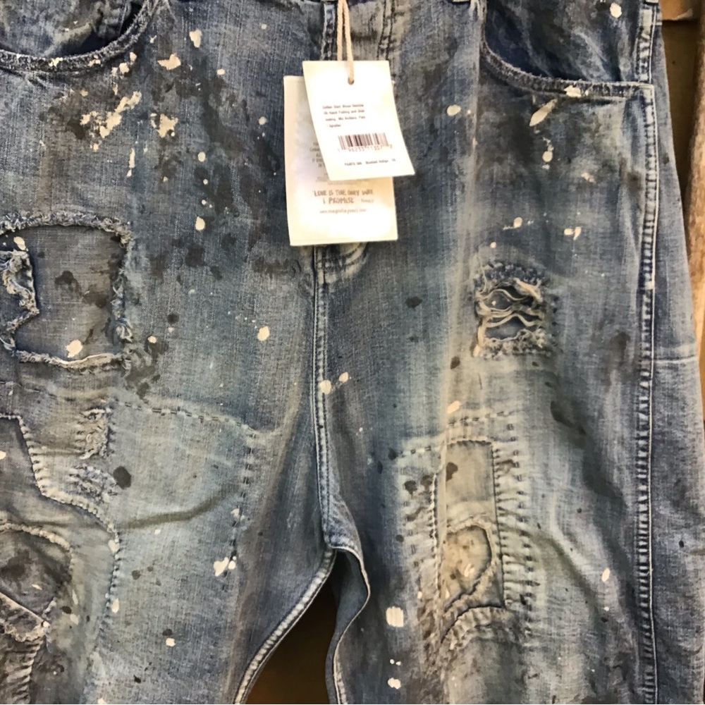 Magnolia Pearl Light Blue Boyfriend Jeans
